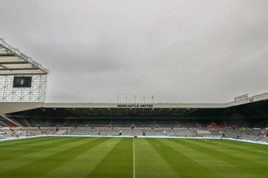 Premier Lig karşılaşması öncesinde St. James 's Park' ın genel görünümü 31 Aralık 202 'de St. James' s Park, Newcastle 'da Newcastle United ile Leeds United karşılaşması.