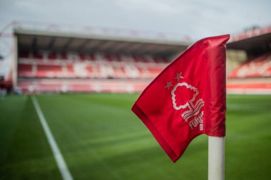 Premier Lig maçından önce The City Ground 'un genel görünümü Nottingham Forest' a karşı Chelsea City Ground, Nottingham, İngiltere, 1 Ocak 202
