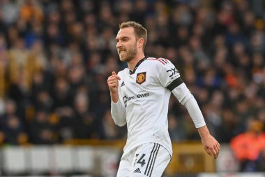 Manchester United takımının Christian Eriksen, 31 Aralık 202 tarihinde İngiltere 'nin Molineux kentinde oynanan Premier League karşılaşmasında Wolverhampton Wanderers ile Manchester United maçında tepki gösterdi.