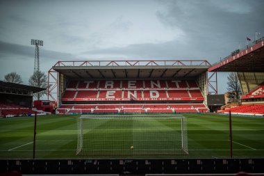 Premier Lig maçından önce The City Ground 'un genel görünümü Nottingham Forest' a karşı Chelsea City Ground, Nottingham, İngiltere, 1 Ocak 202