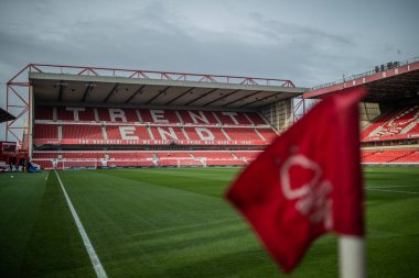 Premier Lig maçından önce The City Ground 'un genel görünümü Nottingham Forest' a karşı Chelsea City Ground, Nottingham, İngiltere, 1 Ocak 202
