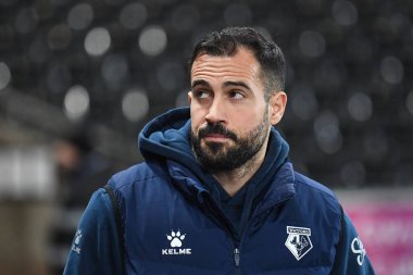 Watford 'dan Mario Gaspar # 3 Swansea.com stadyumuna 30 Aralık 202' de Swansea.com Stadyumu, Swansea.com 'da Swansea City - Watford maçında geldi.