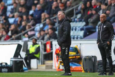 Bristol City 'nin teknik direktörü Nigel Pearson 1 Ocak 202' de Coventry City, Coventry Building Society Arena 'da Bristol City' ye karşı oynadığı Gökyüzü İddia Şampiyonası maçında