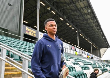 Plymouth Argyle forveti Morgan Whittaker (19), 1 Ocak 202 'de İngiltere' nin Plymouth kentinde oynanan Sky Bet 1 karşılaşmasında sahaya çıktı.