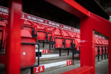 Premier Lig maçından önce The City Ground 'un genel görünümü Nottingham Forest' a karşı Chelsea City Ground, Nottingham, İngiltere, 1 Ocak 202