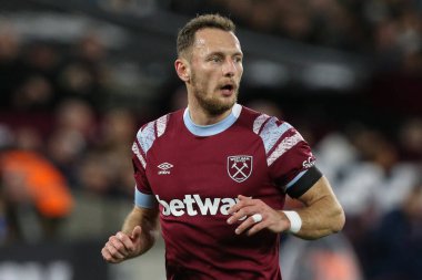 Premier Lig maçında West Ham United 'ın Brentford' a karşı oynadığı Londra Stadyumu 'nda 30 Aralık 2022' de oynanan 5.