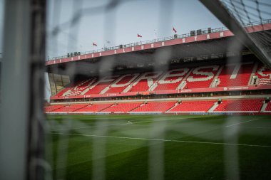 Premier Lig maçından önce The City Ground 'un genel görünümü Nottingham Forest' a karşı Chelsea City Ground, Nottingham, İngiltere, 1 Ocak 202