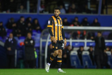 Gökyüzü İddia Şampiyonası 'nda Hull City' den Cyrus Christie # 33. Birmingham City, Birmingham City 'ye karşı St Andrews, Birmingham, Birleşik Krallık, 30 Aralık 202