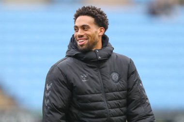Bristol City 'den 26 numaralı Zak Vyner, Coventry Building Society Arena, Coventry, İngiltere, 1 Ocak 202' de Coventry City ile Bristol City arasındaki Gökyüzü İddia Şampiyonası karşılaşması öncesinde geldi.
