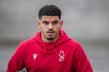 Nottingham Ormanı 'ndan Morgan Gibbs-White # 10 Premier League maçından önce Nottingham Forest Chelsea' ye karşı 1 Ocak 202 'de City Ground, Nottingham, İngiltere