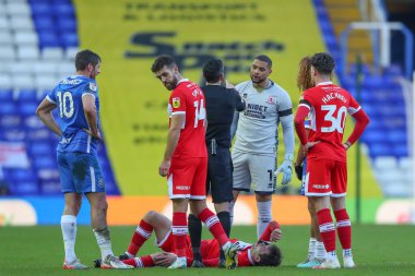 Middlesbrough 'dan Jonathan Howson 2 Ocak 202' de Birmingham City 'nin St Andrews, Birmingham' da oynadığı Sky Bet Şampiyonası maçında sakatlandı.