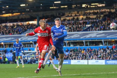 Middlesbrough 'dan Riley McGree' nin 2 Ocak 202 'de Birmingham City ile Middlesbrough arasındaki Gökyüzü İddia Şampiyonası maçında gol atma şansı var.