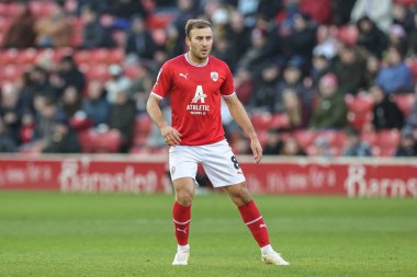 Herbie Kane # 8 of Barnsley Sky Bet Ligi 1 maçında Barnsley - Bolton Wanderers - Oakwell, Barnsley, Birleşik Krallık, 2 Ocak 202