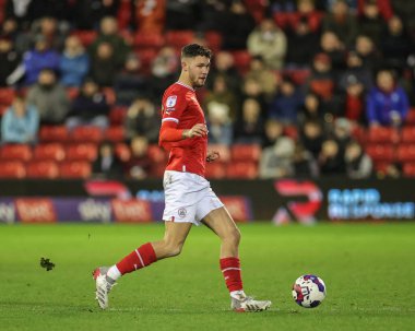 Barnsley 'li Matty Wolfe # 33, 2 Ocak 202' de İngiltere, Oakwell 'de oynanan Sky Bet 1 karşılaşmasında Bolton Wanderers' a karşı.