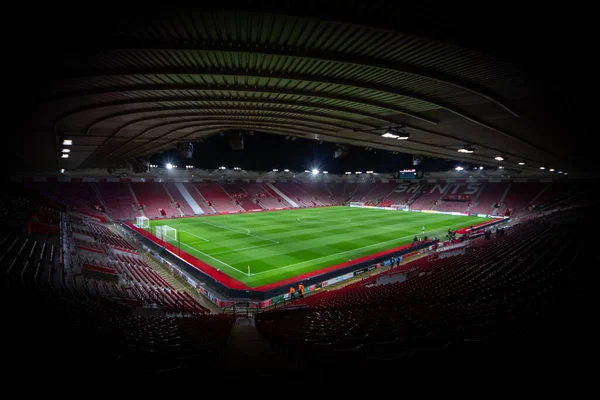 stock image A general view of St Mary Stadium before the Premier League match Southampton vs Nottingham Forest at St Mary's Stadium, Southampton, United Kingdom, 4th January 2023