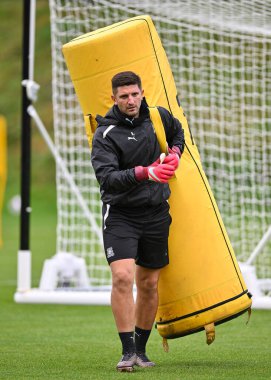 Darren Behçet Plymouth Argyle 'ın kaleci koçu Plymouth Argyle antrenmanı sırasında Plymouth Argyle antrenman sahasında, Plymouth, İngiltere, 5 Ocak 202