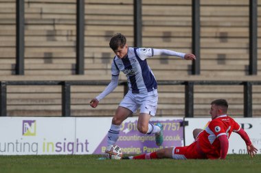 West Bromwich Albion 'dan Alex Williams, 5 Ocak 202' de Keys Park, Hednesford, Birleşik Krallık 'ta oynanan Premier League Cup maçında West Bromwich Albion, Middlesbrough U23' e karşı.