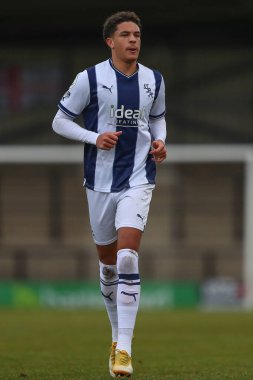 Ethan Ingram # 34 West Bromwich Albion Premier Lig Kupası maçı sırasında West Bromwich Albion, Middlesbrough U23 'e karşı Keys Park, Hednesford, Birleşik Krallık, 5 Ocak 202