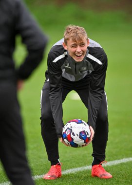 Plymouth Argyle, Plymouth Argyle Antrenman Alanı, Plymouth, İngiltere, 5 Ocak 202 'deki Plymouth Argyle Antrenmanı sırasında (23) ileri Ben Waine (23)