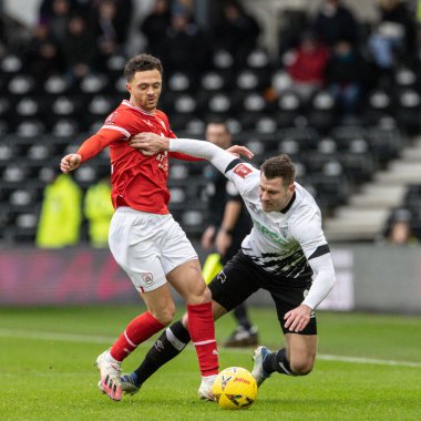 Barnsley 'den Jordan Williams # 2 Emirates FA Cup 3. tur karşılaşmasında Derby County - Barnsley maçında Derby Park Stadyumu' nda James Collins # 9 numara olacak.