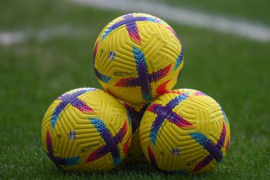 Premier Lig kış topu, 8 Ocak 202 'de Cardiff City Stadyumu' nda oynanan Emirates FA Cup Üçüncü Raund karşılaşması öncesinde oynanan karşılaşmada görüldü.