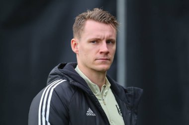 Fulham 'dan Bernd Leno # 17, Birleşik Krallık' ın Hull şehrinin MKM Stadyumu 'nda oynanan 3. Raundda oynanan FA Kupası karşılaşmasında