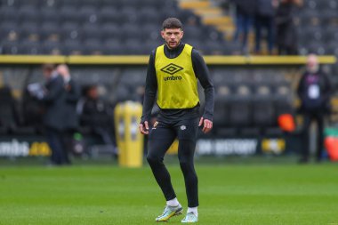 Hull City 'den Tobias Figueiredo # 6. Maç öncesi ısınma turu öncesinde Hull City, Fulham' a karşı MKM Stadyumu, Hull, Birleşik Krallık, 7 Ocak 202
