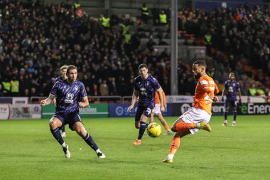 Blackpool 'un 22 numaralı oyuncusu CJ Hamilton, 7 Ocak 202' de Bloomfield Road, Blackpool 'da oynanan Blackpool - Nottingham Forest maçında 3-0 berabere kaldı.