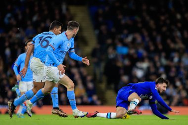 Chelsea 'nin 19 numaralı Mason Mount' ı Manchester City ile Manchester City 'nin 8 Ocak 202' de Etihad Stadyumu 'nda oynanan üçüncü tur müsabakasında Manchester City # 16' lık Manchester Kupası karşılaşmasında faul yaptı.
