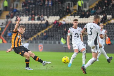 Hull City 'den Greg Docherty' nin, 7 Ocak 202 tarihinde MKM Stadyumu 'nda oynanan Emirates FA Cup Üçüncü Raund karşılaşmasında gol atma şansı var.