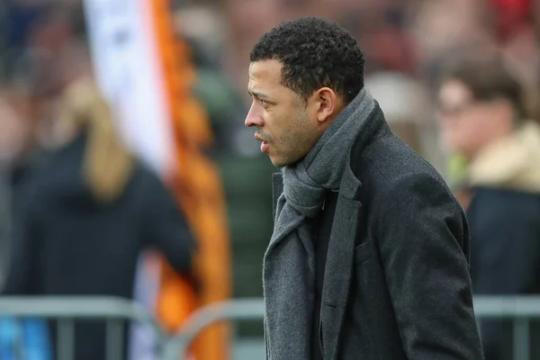 Liam Rosenior Manager Hull City Ahead Emirates Cup Third Match — Foto de Stock