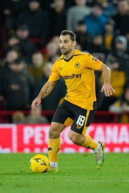 Wolverhampton Wanderers 'dan Jonny # 19 Emirates FA Cup üçüncü tur karşılaşmasında Liverpool Wolverhampton Wanderers' a karşı Anfield, Liverpool, İngiltere, 7 Ocak 202