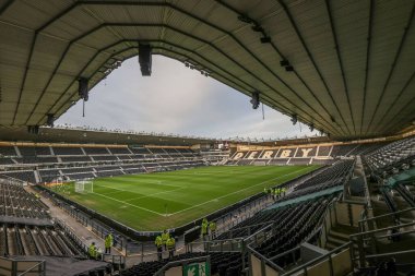 8 Ocak 202 'de İngiltere' nin Pride Park Stadyumu 'nda oynanan Derby County - Barnsley karşılaşması öncesinde oynanan Emirates FA Cup üçüncü tur karşılaşması öncesinde Pride Park' ın genel görünümü