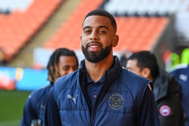 Blackpool 'dan CJ Hamilton # 22, Birleşik Krallık Bloomfield Road, Blackpool' da oynanan Blackpool - Nottingham Forest maçının 3. Raundu öncesinde geldi.