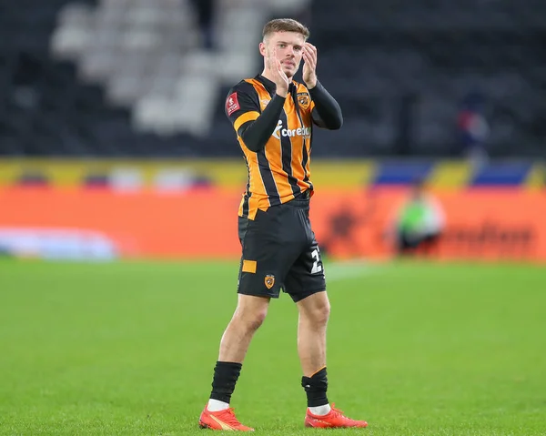 Regan Slater Hull City Applauds Home Fans Emirates Cup Third — Foto Stock
