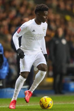 Arsenal 'in 7 numaralı Bukayo Saka, 9 Ocak 202 tarihinde Oxford United' ın Kassam Stadyumu 'nda oynanan üçüncü tur müsabakasında oynanacak.