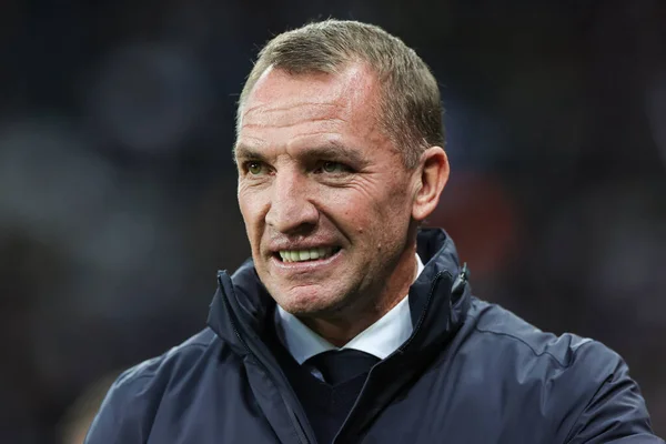 Brendan Rodgers Manager Leicester City Carabao Cup Quarter Final Match — 스톡 사진