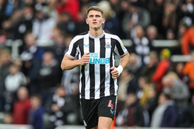 Newcastle United 'dan Sven Botman # 4. Carabao Kupası çeyrek final maçı Newcastle United - Leicester City maçı sırasında St.James' s Park, Newcastle, İngiltere, 10 Ocak 202