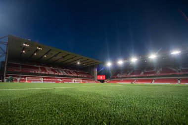 A general view of The City Ground before the Carabao Cup Quarter Final match Nottingham Forest vs Wolverhampton Wanderers at City Ground, Nottingham, United Kingdom, 11th January 202