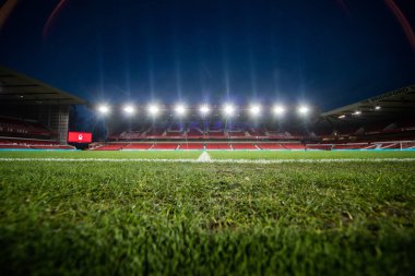 A general view of The City Ground before the Carabao Cup Quarter Final match Nottingham Forest vs Wolverhampton Wanderers at City Ground, Nottingham, United Kingdom, 11th January 202