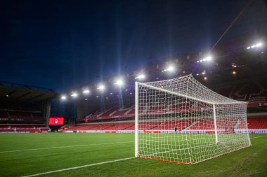 A general view of The City Ground before the Carabao Cup Quarter Final match Nottingham Forest vs Wolverhampton Wanderers at City Ground, Nottingham, United Kingdom, 11th January 202