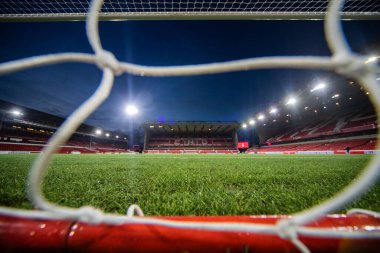 A general view of The City Ground before the Carabao Cup Quarter Final match Nottingham Forest vs Wolverhampton Wanderers at City Ground, Nottingham, United Kingdom, 11th January 202