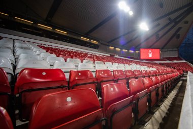A general view of The City Ground before the Carabao Cup Quarter Final match Nottingham Forest vs Wolverhampton Wanderers at City Ground, Nottingham, United Kingdom, 11th January 202