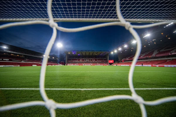 A general view of The City Ground before the Carabao Cup Quarter Final match Nottingham Forest vs Wolverhampton Wanderers at City Ground, Nottingham, United Kingdom, 11th January 202