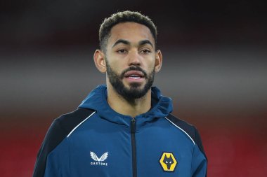Matheus Cunha #12 Wolverhampton Wanderers arrives at The City Ground Stadium ahead of the Carabao Cup Quarter Final match Nottingham Forest vs Wolverhampton Wanderers at City Ground, Nottingham, United Kingdom, 11th January 202