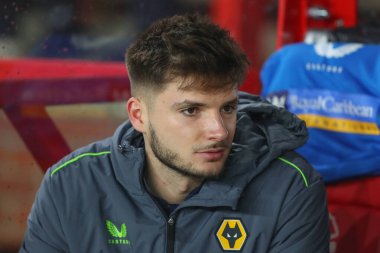 Matija arki #13 of Wolverhampton Wanderers ahead of the Carabao Cup Quarter Final match Nottingham Forest vs Wolverhampton Wanderers at City Ground, Nottingham, United Kingdom, 11th January 2023