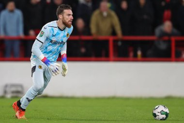 Jos S #1 of Wolverhampton Wanderers during the Carabao Cup Quarter Final match Nottingham Forest vs Wolverhampton Wanderers at City Ground, Nottingham, United Kingdom, 11th January 2023