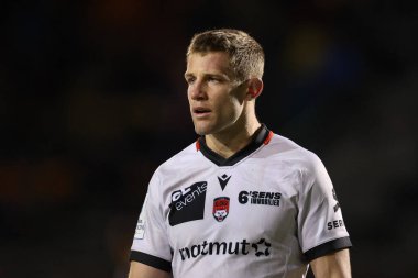 Kyle Godwin of Lyon Rugby during the European Champions Cup match Saracens vs Lyon at StoneX Stadium, London, United Kingdom, 14th January 202