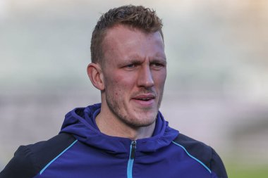 Dan Burn #33 of Newcastle United arrives ahead of the Premier League match Newcastle United vs Fulham at St. James's Park, Newcastle, United Kingdom, 15th January 202