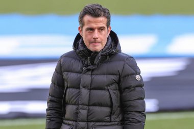 Marco Silva manager of Fulham arrives ahead of the Premier League match Newcastle United vs Fulham at St. James's Park, Newcastle, United Kingdom, 15th January 202